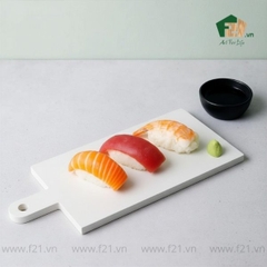 Thớt chữ nhật gỗ tự nhiên có tay cầm