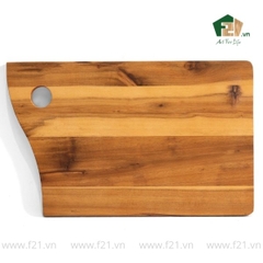 Thớt chữ nhật gỗ tự nhiên có lỗ treo