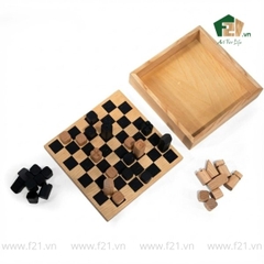 Bộ cờ vua gỗ tự nhiên