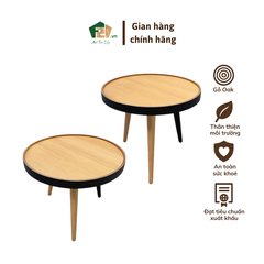 Bàn tròn sơn mài 3 chân