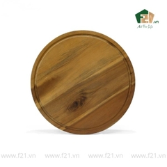 Thớt tròn gỗ tự nhiên