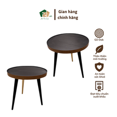 Bàn tròn sơn mài 3 chân