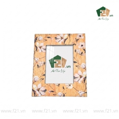 Khung hình chữ nhật gỗ hoạ tiết hoa văn cổ điển