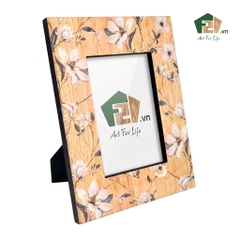 Khung hình chữ nhật gỗ hoạ tiết hoa văn cổ điển