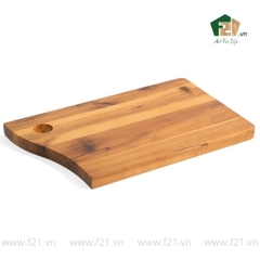 Thớt chữ nhật gỗ tự nhiên có lỗ treo