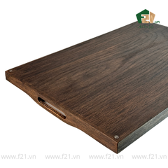 Khay chữ nhật gỗ sồi