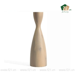 Chân nến dáng đồng hồ cát không cân xứng