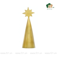Tượng cây thông giáng sinh dát vàng