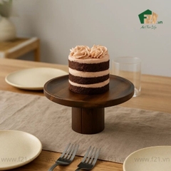 Giá đỡ bánh chân đế cao gỗ tự nhiên