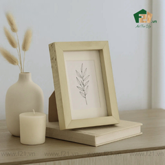Khung hình chữ nhật vân burl độc đáo
