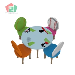 Bàn Ghế Trẻ Em Thể Thao