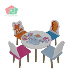 Bàn Ghế Trẻ Em Tình Bạn