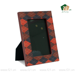 Khung hình chữ nhật sơn mài họa tiết argyle