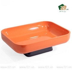 Khay chữ nhật sơn mài có đế chân