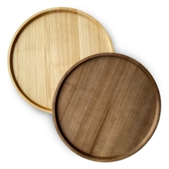 Đĩa Gỗ tràm Hình Tròn Vành Cao