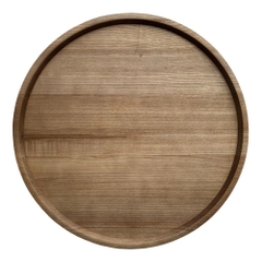 Đĩa Gỗ tràm Hình Tròn Vành Cao