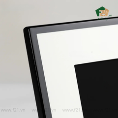 Khung hình chữ nhật sơn mài viền đen nổi bật