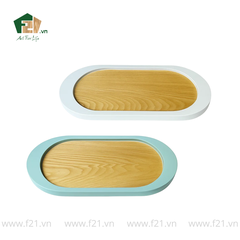 Đĩa Oval Vành Lớn