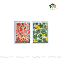 Khay chữ nhật sơn mài