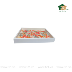 Khay chữ nhật sơn mài