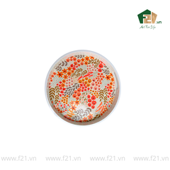 Khay tròn sơn mài