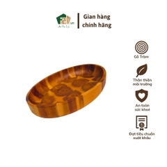 Tô oval gỗ tràm