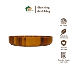 Tô oval gỗ tràm