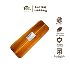 Dĩa chữ nhật chia ngăn gỗ tràm