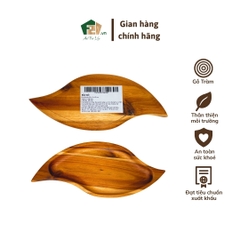 Dĩa chiếc lá gỗ tràm