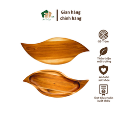 Dĩa chiếc lá gỗ tràm