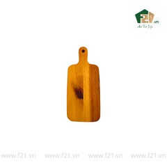 Thớt chữ nhật có tay cầm gỗ tràm
