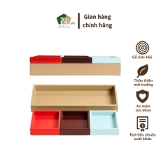 Khay sơn mài bộ 4