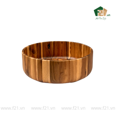 Tô tròn thành đứng gỗ tự nhiên vân sóng độc bản