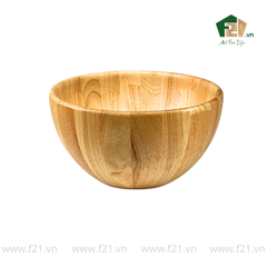 Tô tròn thành bầu gỗ tự nhiên vân sóng độc bản