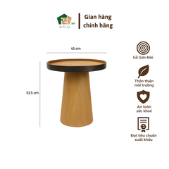 Bàn tròn sơn mài