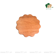 Bàn cánh hoa decor gỗ dáng chữ A độc đáo
