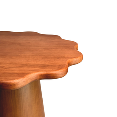 Bàn cánh hoa decor gỗ dáng chữ A độc đáo