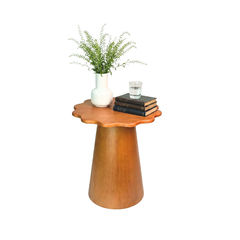 Bàn cánh hoa decor gỗ dáng chữ A độc đáo