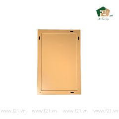 Gương treo chữ nhật sơn mài hoa văn nổi bật