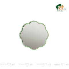 Gương treo gỗ lượn sóng thiết kế cách điệu tinh tế