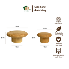 Nút treo tường gỗ tần bì