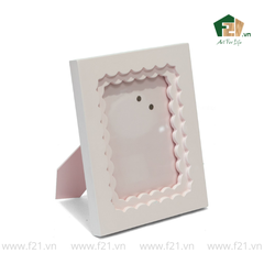 Khung hình chữ nhật sơn mài viền lượn sóng nhiều lớp