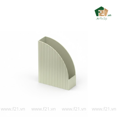 Bộ văn phòng phẩm gỗ sơn mài xanh ngọc kẻ sọc nổi