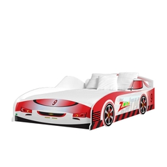 Giường Đơn Trẻ Em ÔTô Đỏ