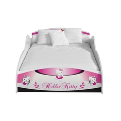 Giường Đơn Trẻ Em Ô tô Số 9 In Hello Kitty