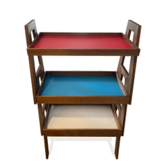 Kệ Khay Chân Đứng 3 Tầng