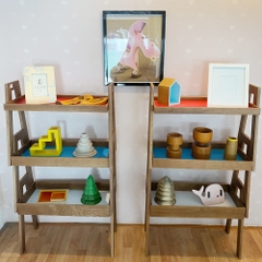 Kệ Khay Chân Đứng 3 Tầng