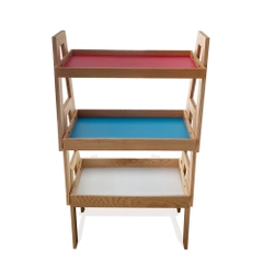 Kệ Khay Chân Đứng 3 Tầng