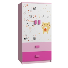 Tủ Quần Áo Cho Bé Happiness (60x50x120cm)