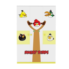 Tủ Quần Áo Trẻ Em Angry Bird (1m2)